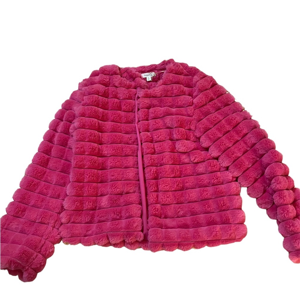 Jacket - Pink Minky Jacket NBW‎
